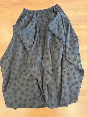 Kedem Sasson Avant-Garde, Voluminous Maxi Skirt